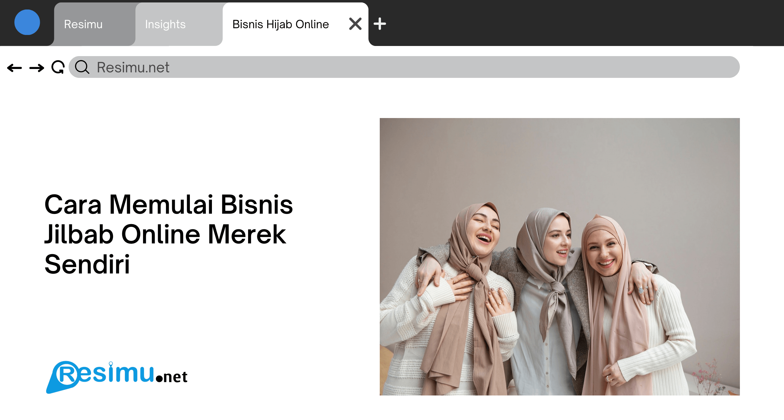 Cara Memulai Bisnis Jilbab Online Merek Sendiri