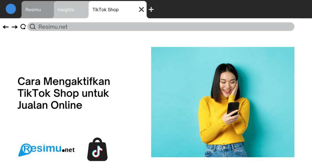 Cara Mengaktifkan TikTok Shop Untuk Jualan Online